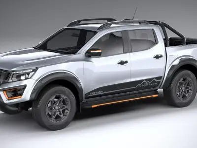 Nissan Navara N-Trek Warrior 2020 3D model