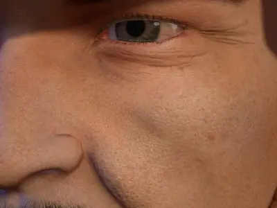 AAA Samurai Warrior  Game Ready Character Low-poly 3D model