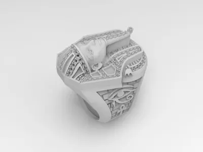 tutankamon  3D print model