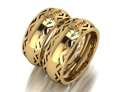 ring set 18 collection1 3D print model