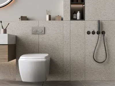 Vanity bathroom set 10 3D model