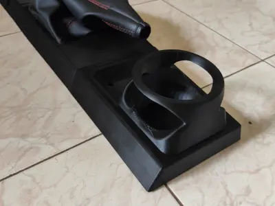 Toyota Corolla KE70 center console cup holder 3D print model