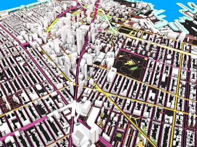 City 5 3D model
