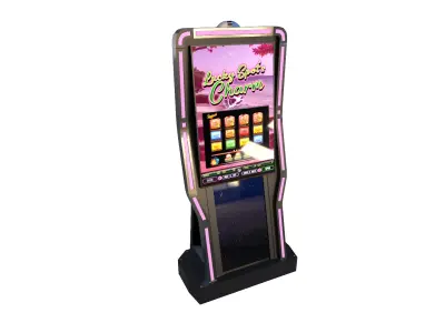 Slot Machine 06 Low-poly 3D model