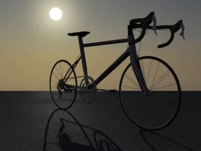 3d model sport bicycle 3D model