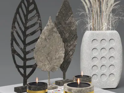 Luxter modeling-decorative set vol 4 3D model