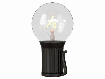 G40 Globe Bulb Low-poly 3D model