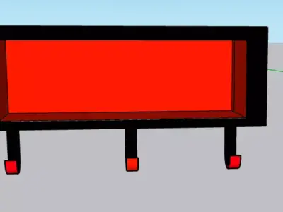 car keyholder 3D print model