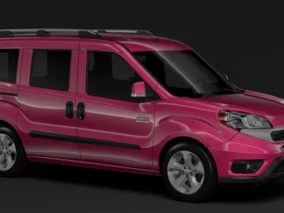 Ram ProMaster City Wagon SLT L1 2020 3D model