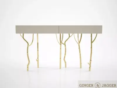 Ginger and Jagger fig tree console 3D model