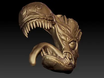 Venom Groot 3D print model