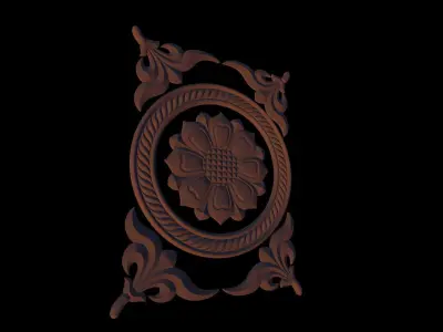 Furniture Appliques 5 3D model
