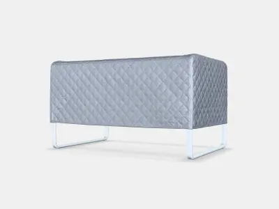 KNOPPARP 2-seater sofa 3D model