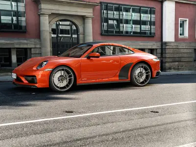 porsche 911 carrera 4 gts 2022 3D model