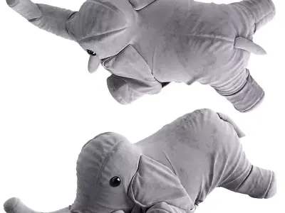 elephant toy 2 3D model