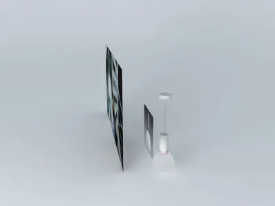 THORN Glacier Opal Pendant Light Free 3D model