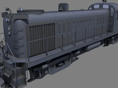 ALCO RS-3 Free 3D model