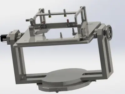 Manually rotating tool 3D model
