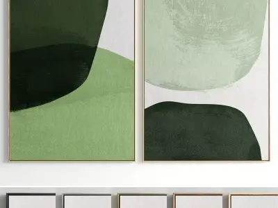 Photo Frame 219 Low-poly 3D model