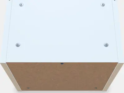 BILLY Height extension unit 3D model