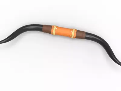 Bull horns for car ot truck Version 6 Scale 1 to 25 3D print model