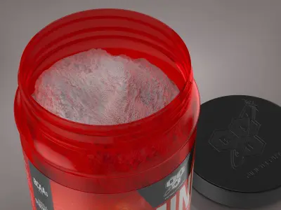 Amino X Supplement with Powder Free low-poly 3D model