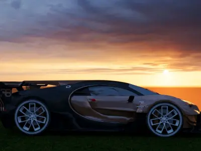 mad car Free low-poly 3D model