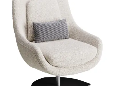 Elba Armchair 3D model