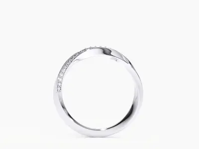 My 016 Wedding band ring 3D print model