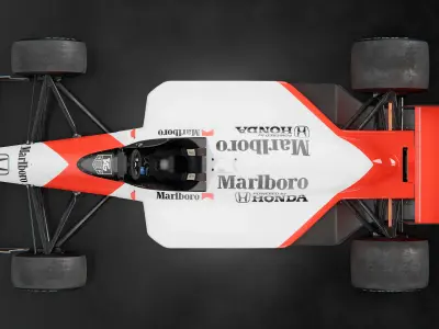 McLaren Mp4-4 3D model