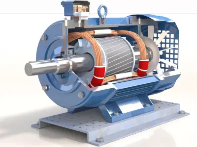 Electrical Machinery 3D model