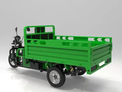 Electric Loader  Low-poly 3D model