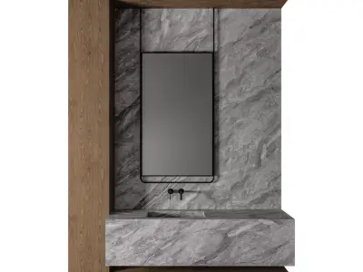 Luxury Bathroom 257 3D model