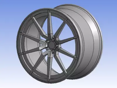 Simple Rim Model 3D print model