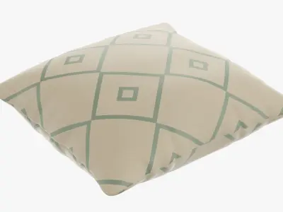 Pillow decorative 3D model