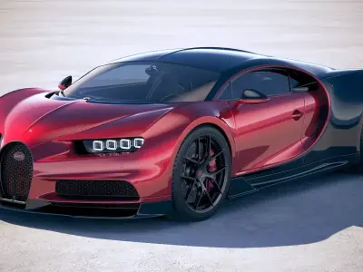 Bugatti Chiron Sport 2019 3D model