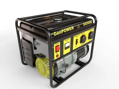 Generator PBR portable 3D model