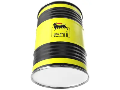 Eni oil barrel 3D model