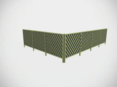 Blockers Low-poly 3D model