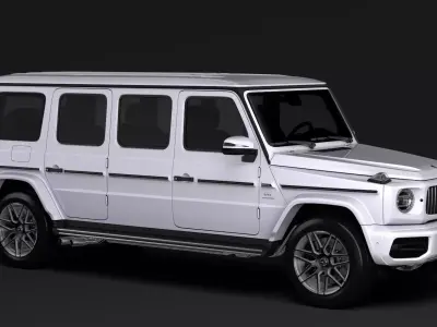 Mercedes AMG G 63 W463 2020 Limousine 3D model