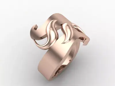 Plain Ring Women Ready STL 3DM Models Womens Rings 3D models 3D print model 42