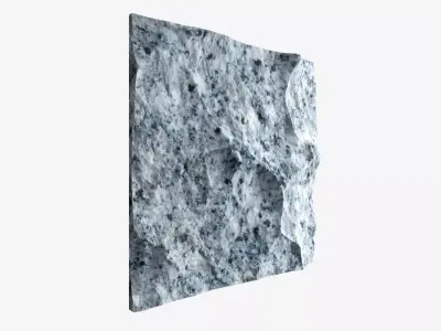 86-RockPanel piece of granite 3D model
