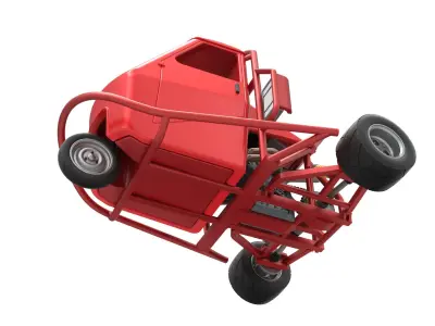 Ape car proto Scale 1 to 25 3D print model