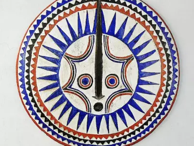 Bwa Sun Mask 3D model