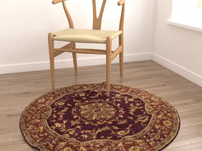 Rugs No 45 Low-poly 3D model