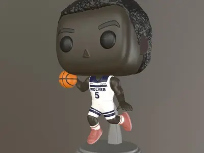 Funko Anthony Edwards 3D print model