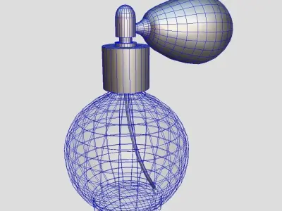 Perfume Bottle Low-poly 3D model