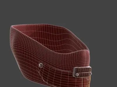 Gas mask helmet 3d model scifi Low-poly  Low-poly 3D model 101