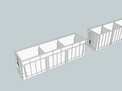US Sugar Cars HO N O 3D print model