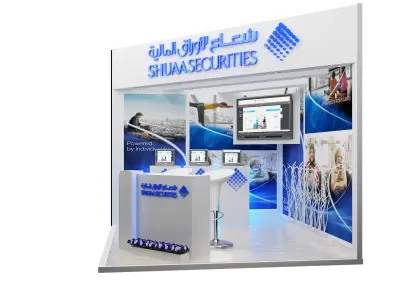 Booth Exhibition Stand a382a 3D model